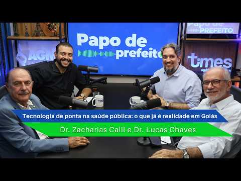 PAPO DE PREFEITO #53 – Tecnologia de ponta na saúde pública: o que já é realidade em Goiás