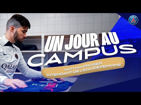 Nathan aux petits soins pour l’équipe féminine 👕🔴🔵