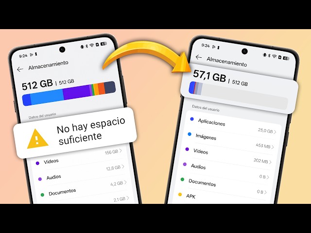 7 TRUCOS para LIBERAR ESPACIO sin borrar fotos ni vídeos