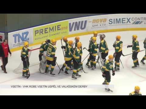 VSETÍN: VHK ROBE Vsetín uspěl ve valašském derby