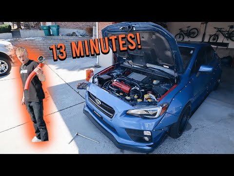 Installing A Charge Pipe In Less Than 13 Minutes!