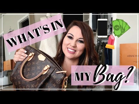 WHAT'S IN MY BAG | CHATTY WHAT'S IN MY PURSE | LOUIS VUITTON HANDBAG