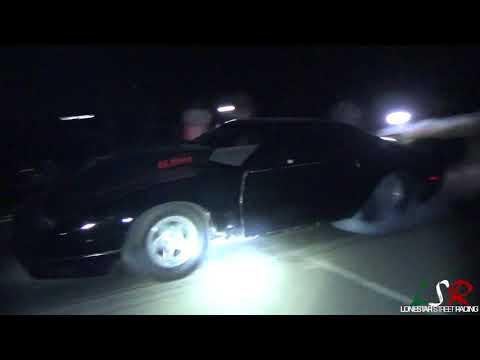 BIG TIRE Kansas City Street Action! TT Trans Am vs Nitrous Camaro & TT Vega vs Nitrous Cuda