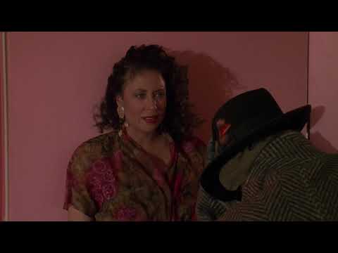 Ghost Dad 1990 Elliot Holds a business Meeting at home with his boss scene