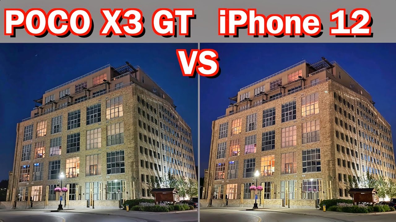 POCO X3 GT VS iPhone 12 - Camera Comparison!