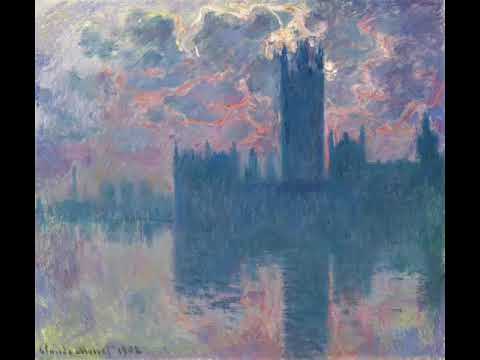 Claude Monet Le Parlement, soleil couchant (The Houses of Parliament, at Sunset)