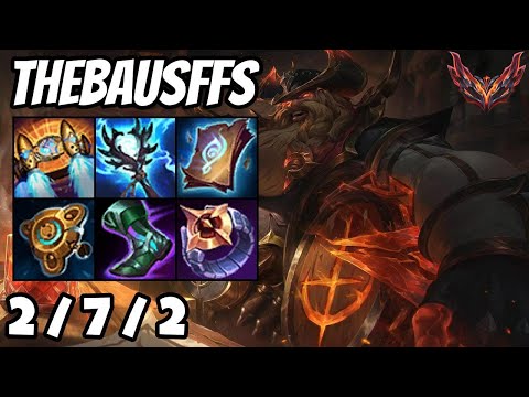 Thebausffs Gragas Top vs Riven 21/10/2025