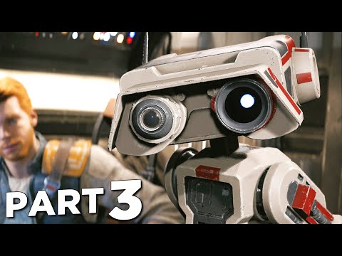 STAR WARS JEDI SURVIVOR PS5 Walkthrough Gameplay Part 3 - BD-1 (FULL GAME)