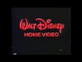 Walt Disney Home Video Logo With Announcer 8 1989