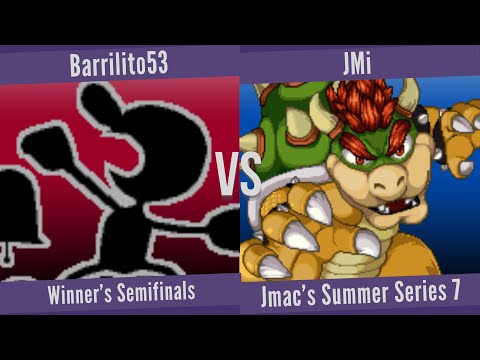 Barrilito53 (G&W) vs. JMi (Bowser) - Winner's Semifinals - Jmac's Summer Series 7