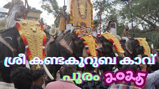 പൊന്നാനിയിലെ പൊളപ്പൻ പൂരം Sree Kandakurumba kavu pooram ponnani 2025 ശ്രീ കണ്ടകുറുമ്പകാവ് പൂരം