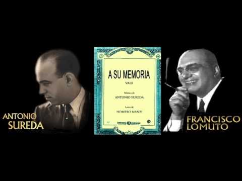 A su memoria - Francisco Lomuto c. Alberto Acuña y Fernando Diaz (1931)