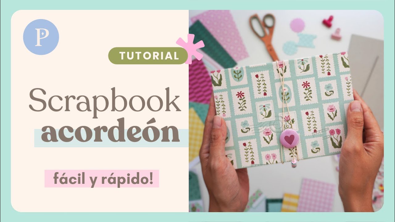 Álbum Scrapbook Acordeón
