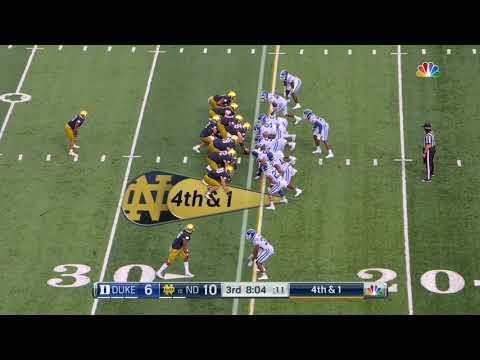 Victor Dimukeje (Duke EDGE #51) vs Notre Dame