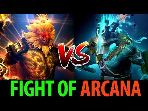 Juggernaut vs Monkey King- Fight of Arcana [Dota2] Moo vs Lanaro (the Bladeform Legacy)