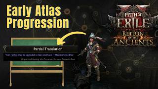 Early Atlas Progression Tips | Massive Endgame | POE 0.5 RotA
