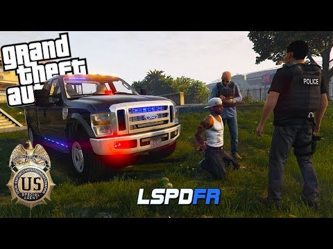 GTA 5 LSPDFR - Undercover Drug Operation F350 Truck with Partner