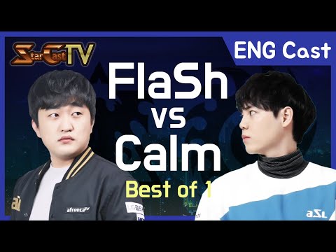 [ENG] FlaSh vs Calm (TvZ) - Starcraft Remastered (StarCastTV English)