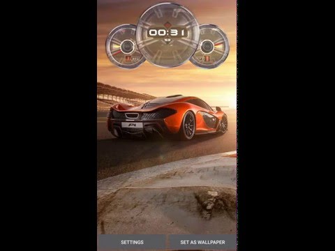 Clock Live Wallpaper Video