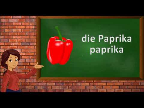 Njemački jezik | Lekcija 10 | das Gemüse | Povrće |