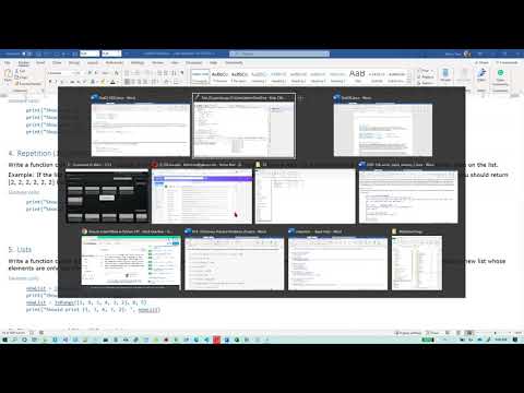 Python Practice Test For Test 3