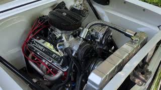 1966 Chevy Nova SS-Engine bay