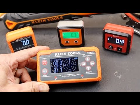 Level Up: Digital levels compared-Klein, Milwaukee, Johnson all close enough. And Next level Klein!