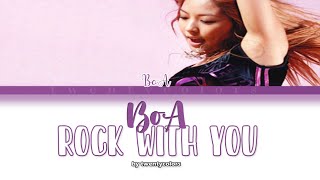BoA (ボア) - Rock With You (Color Coded Lyrics Kan/Rom/Eng)
