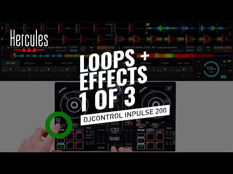 DJC Inpulse 200 - Loops & Effects Tutorial - Intermediate level 1/3 | Hercules