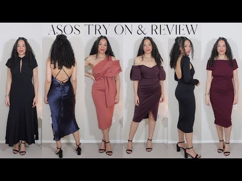 ASOS DRESS TRY ON HALL & REVIEW