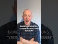 BOXING IMPRESSIONS TYSON FURY RETIREMENT REACTIONS Impressions Boxing Boxingimpressions