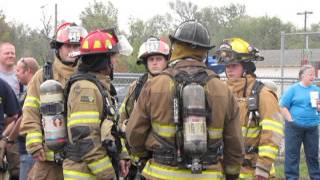 preview picture of video 'KSFFA Fire School, Bentley Fire Department, Bentley Kansas 2012'