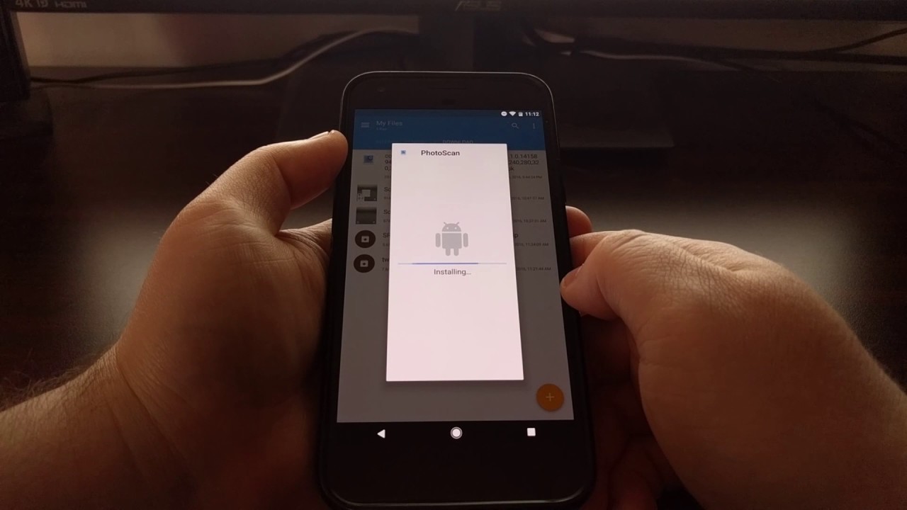 Manually Installing an Android Application