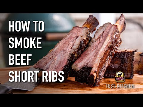 How to Smoke Beef Short Ribs