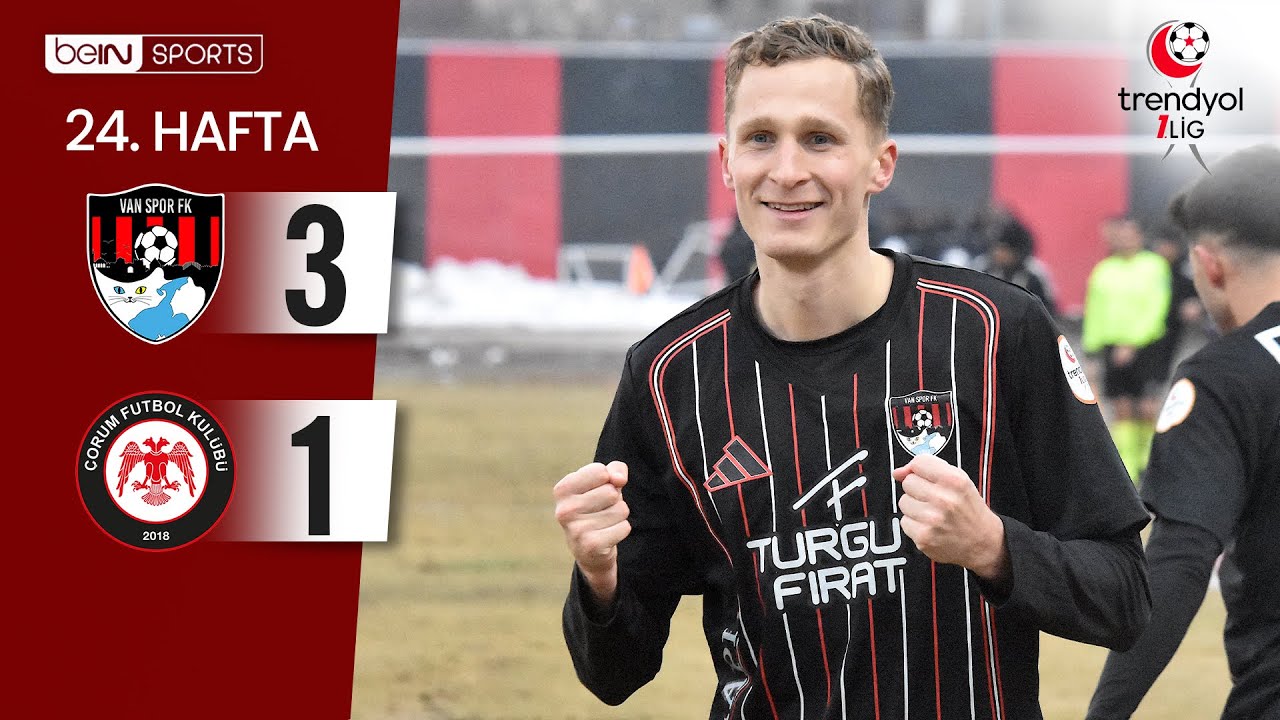 Vanspor FK vs Çorum FK Highlights