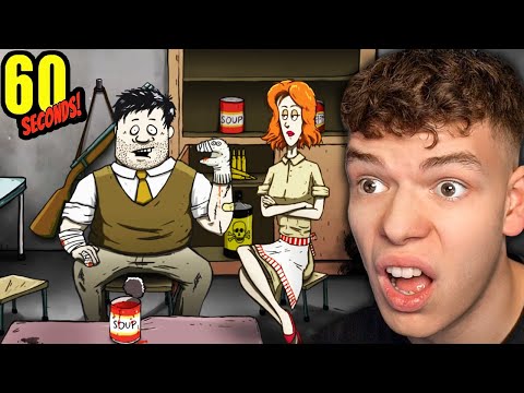 Überlebe die ATOMBOMBE mit Deiner Familie... [60 Seconds! Reactomized]