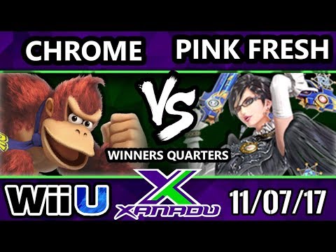 S@X 227 Smash 4 - Chrome KF (Donkey Kong) Vs. VGBC|Pink Fresh (Bayonetta) - SSB4 Winners Quarters