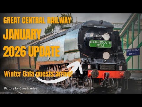 Great Central Railway January 2026 news update