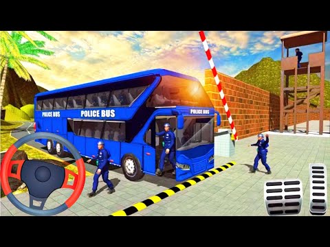 Us Police Bus Mountain Driving Simulator 2021 - New Gameplay NH Gamer