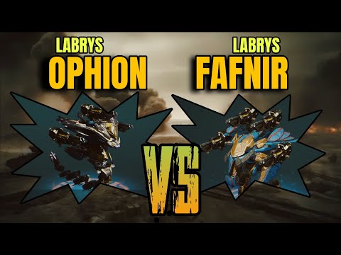 [WR] Fafnir Vs Ophion Full Mk3 Test Server/ Labrys / War Robots Junio 2023