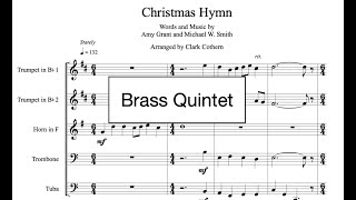Christmas Hymn - Amy Grant - for Brass Quintet - Sheetmusicplus