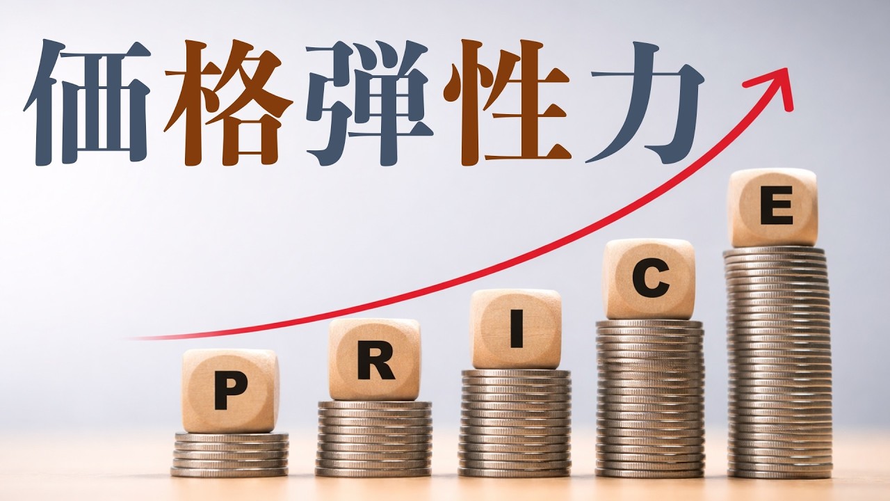 「価格弾性力」の意味と、回帰分析を用いた計算方法