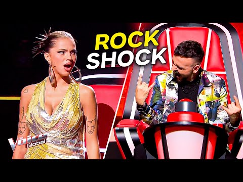 Top 10 Most EXPLOSIVE Rock Performances on The Voice Ever!