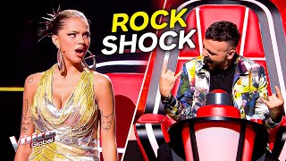 Top 10 Most EXPLOSIVE Rock Performances on The Voice Ever!