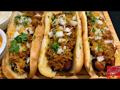 Cheesy Chili Hot Dog Recipe