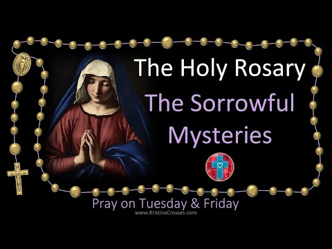 Pray the Rosary 💜 (Tuesday & Friday) The Sorrowful Mysteries of the Holy Rosary [multi-language cc]