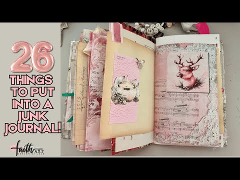 The Ultimate Junk Journaling Cheat Sheet: 26 Ideas for Beginners & Pros