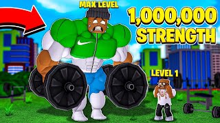 I am the STRONGEST PERSON in the WORLD with 100000