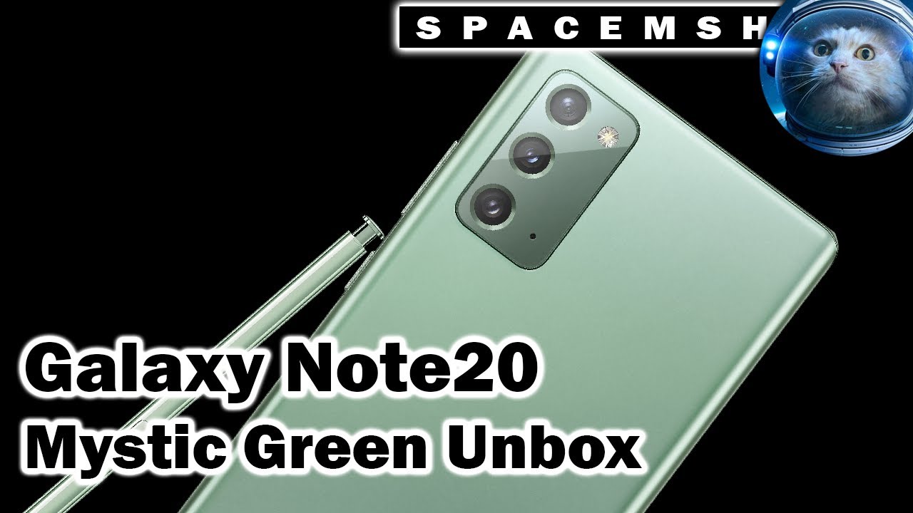 Samsung Galaxy Note20 Mystic Green Unboxing (US-AT&T)
