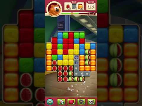 Toon Blast Level 4889 - NO BOOSTERS